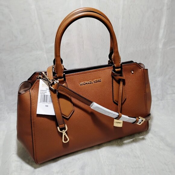 MICHAEL Michael Kors Hayes Satchel NWT - Picture 9 of 10